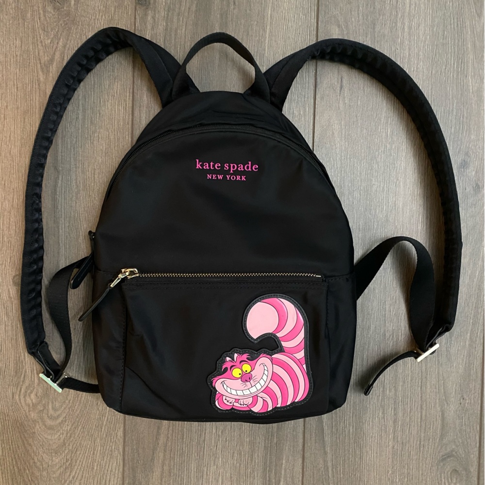 ON HOLD Kate Spade x Disney Cheshire Cat backpack.
